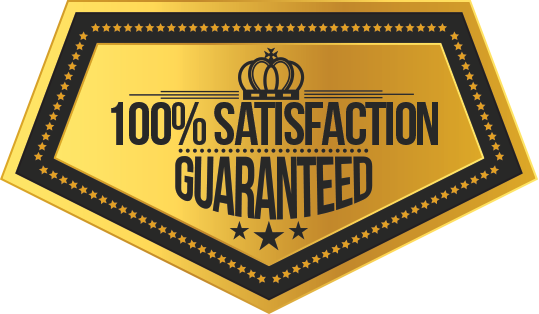 100% Satisfaction Guarantee